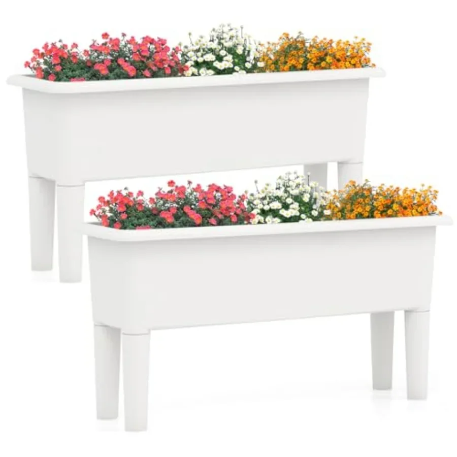 Self Watering Planter - Zestaw 2 podwyższonych donic do ogrodu,