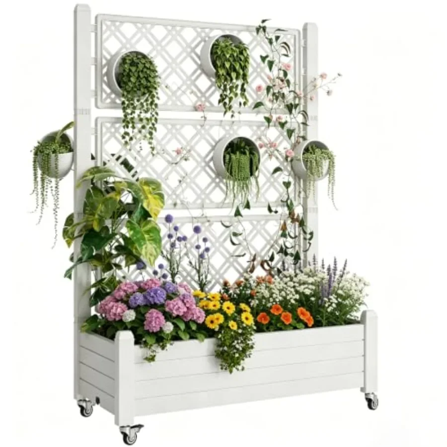 Self Watering Planter - Rzeźbiana podstawa do ogrodzenia, donica z