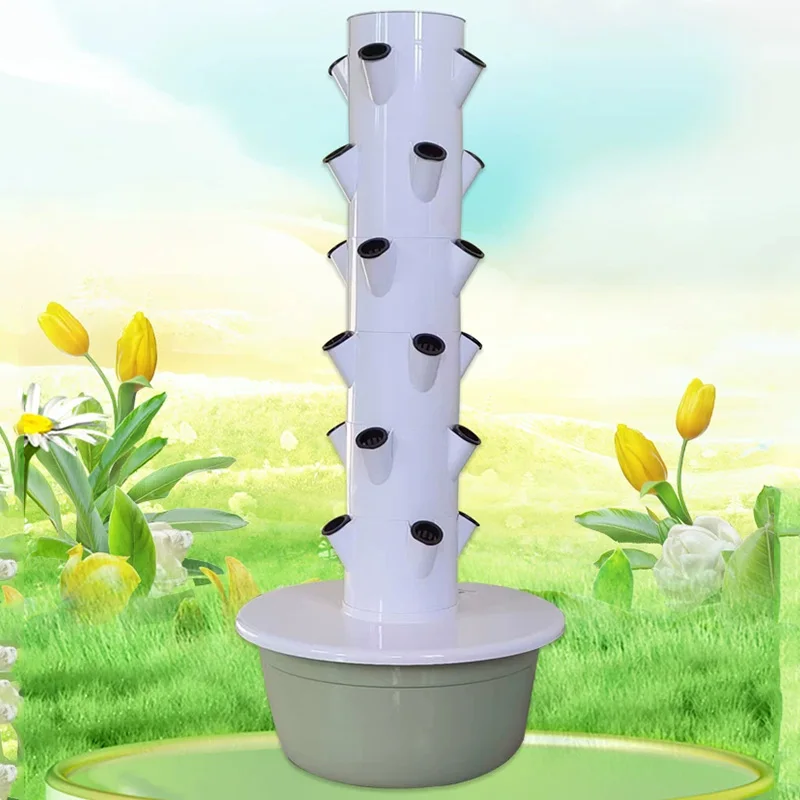 9-poziomowy zestaw do uprawy r – Hydroponic Tower recenzja i cena