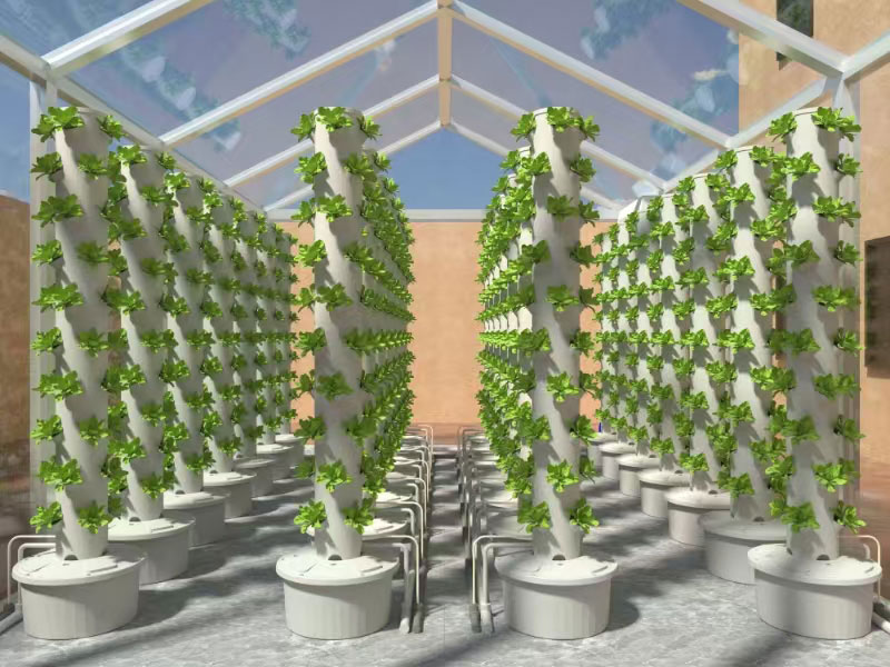 Wieża do uprawy roślin pionową – Hydroponic Tower recenzja i cena