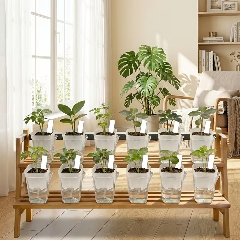 Zestaw 16/32 doniczek samonawa – Self Watering Planter recenzja i cena