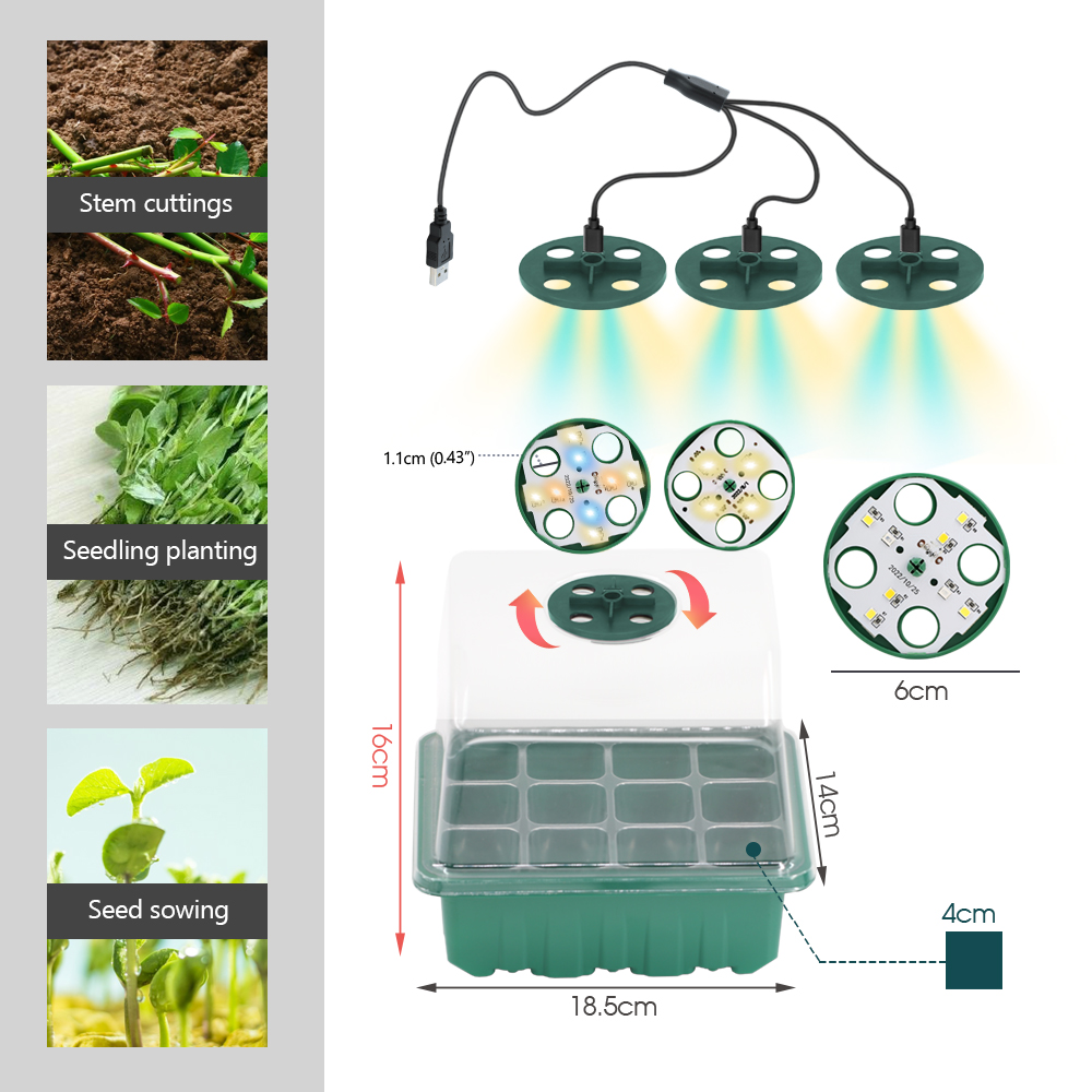 Doniczki LED do szkółek z oświ – Grow Light Led recenzja i cena