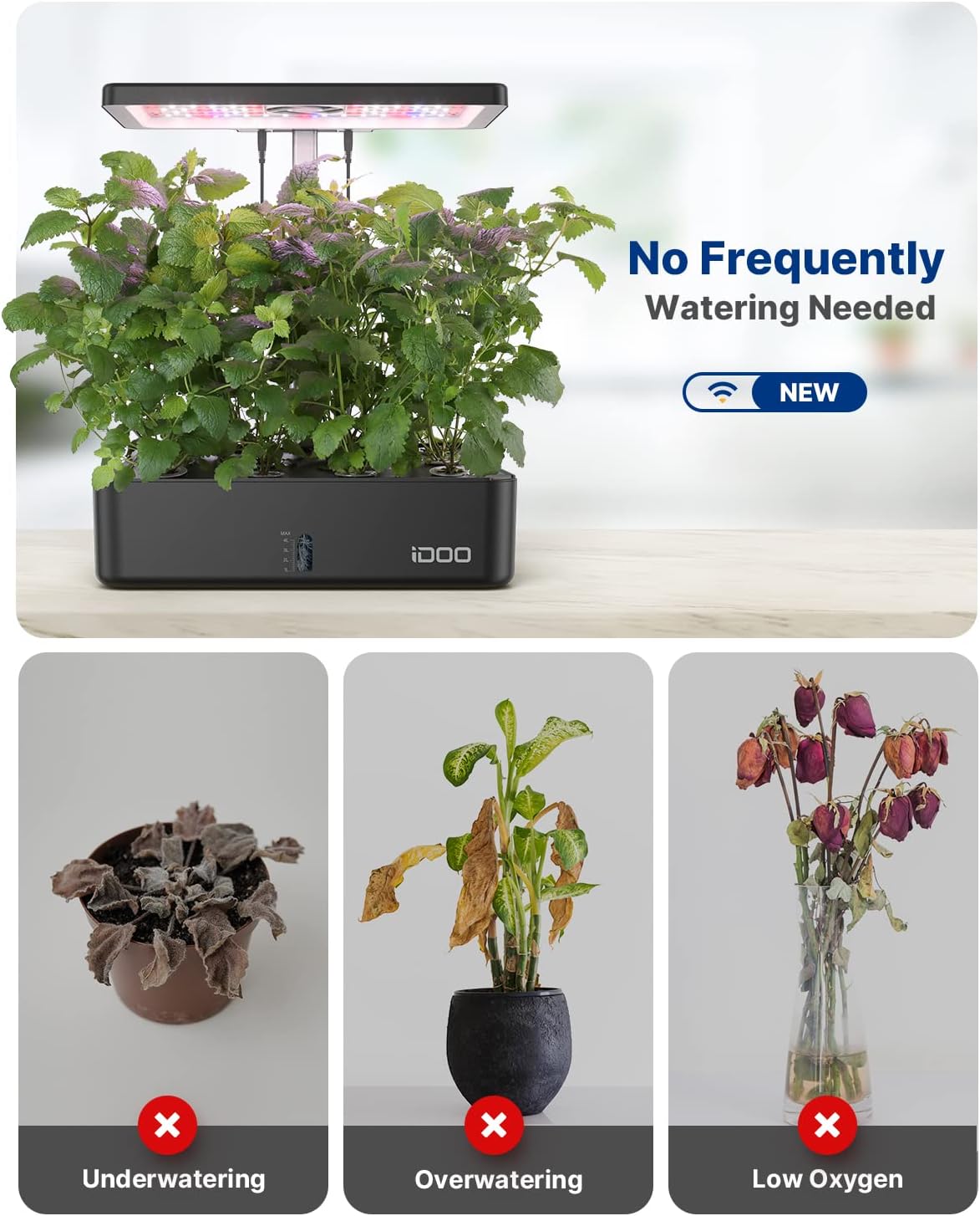 12-komórkowy system hydroponic – Hydroponic Grow Pod recenzja i cena