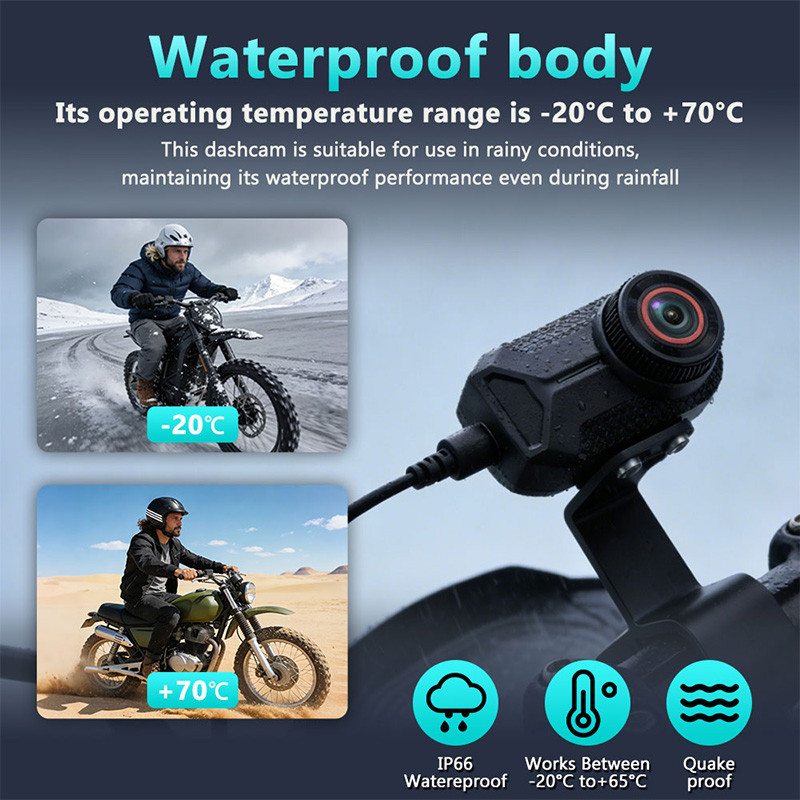 Kamera motocyklowa 2K z WiFi,  – Garden Camera recenzja i cena