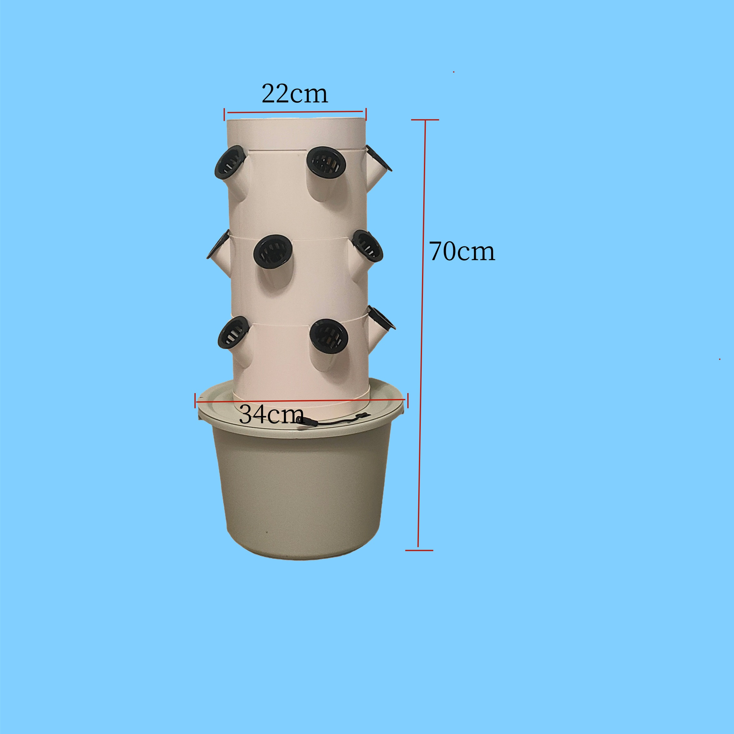 Pionowy system hydroponiczny d – Indoor Garden Kit recenzja i cena