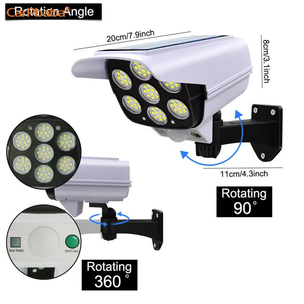 Zewnętrzna Solarna Lampa Bezpi – Garden Camera recenzja i cena